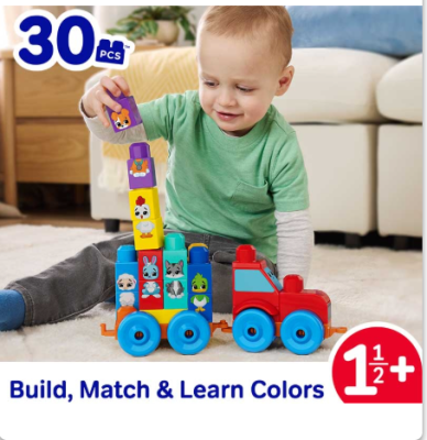 Image 2 of MEGA BLOKS BUILD & MATCH ANIMAL TRACTOR (£12.99)